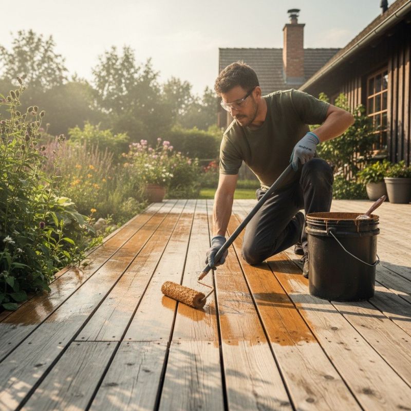 Deck Sealing in Alpharetta, GA
