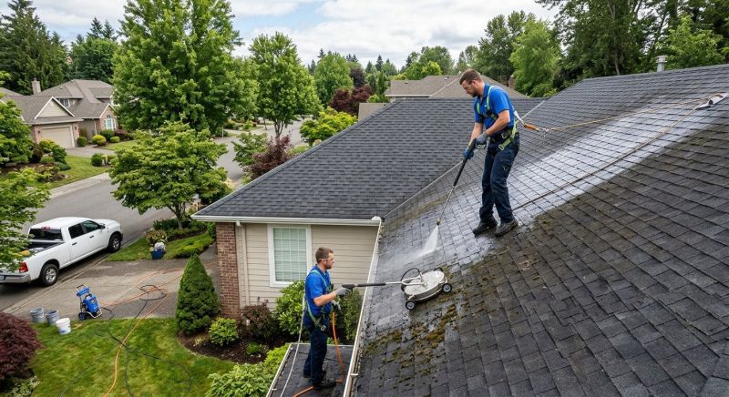 Roof Moss Removal in Vancouver, WA